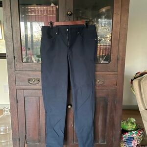Lululemon Athletica Deep Blue Skinny-fit Pant